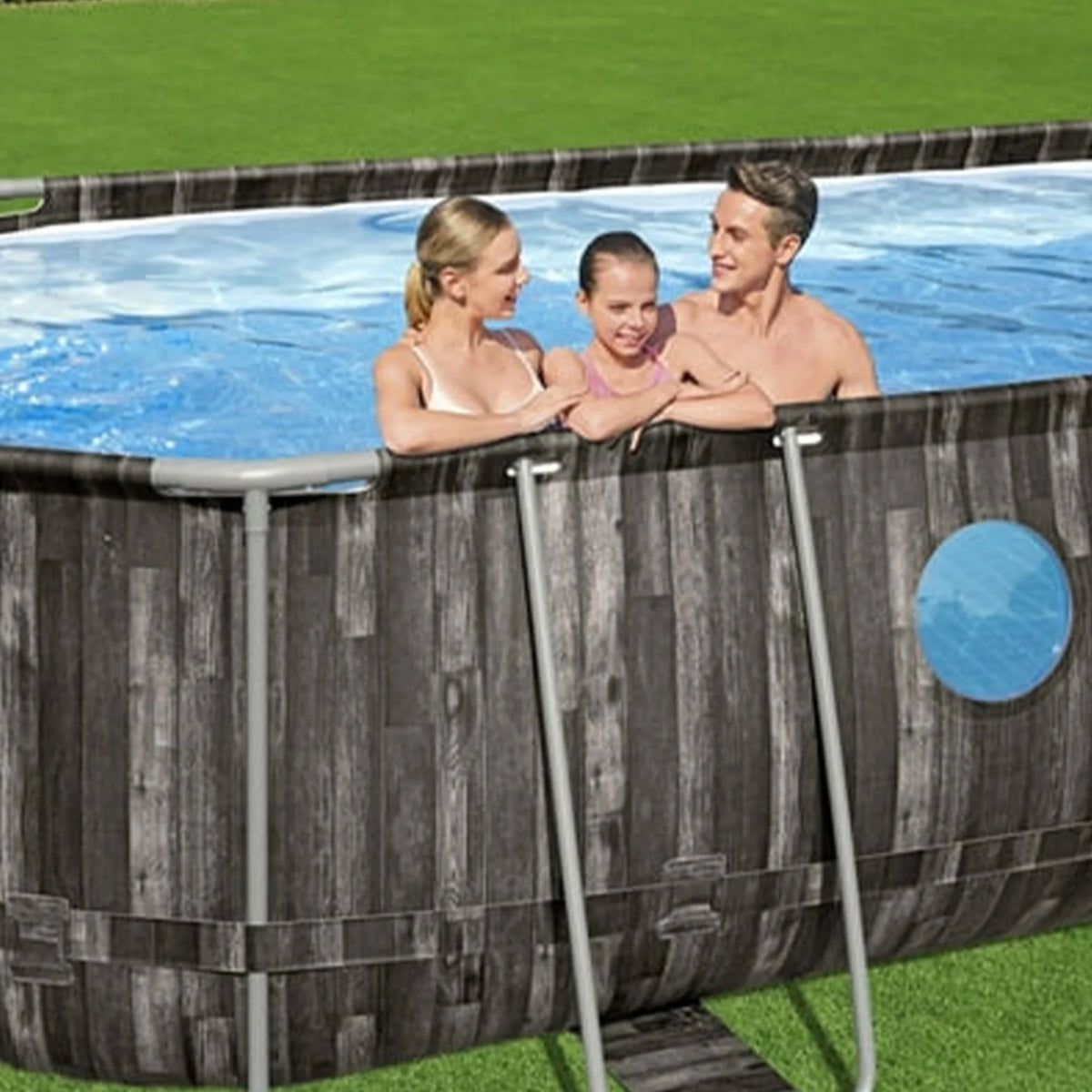 20' x 10' x 48 Oval Metal Frame Above Ground Pool Set S20931