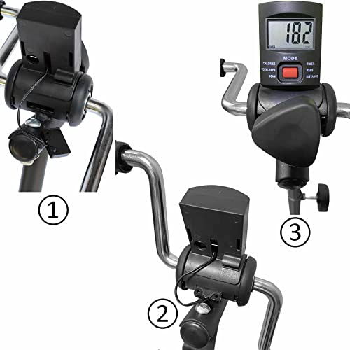 Adjustable Pedal Exerciser Bike for Total Body with Monitor O286838