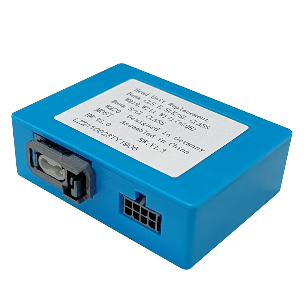 Fiber Optic Box Decoder for Head Unit Replacement Car Stereo Radio L1927