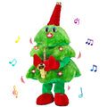 Singing Dancing Christmas Tree Plush Toy with Lights & 8 Music Carols O65350