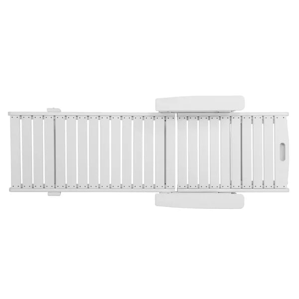 White HDPE Adjustable Backrest Lying Bed R30157