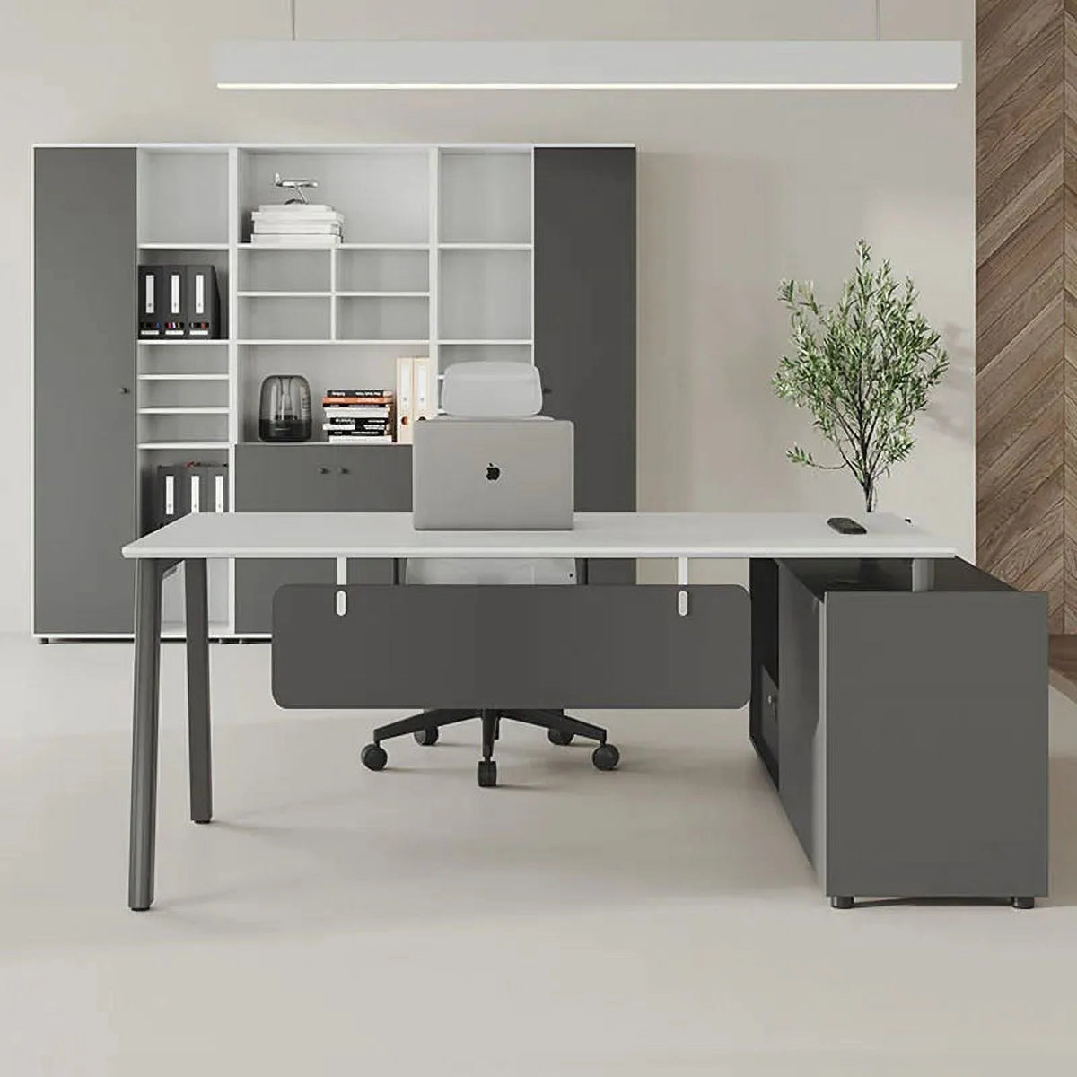 Black Adjustable Height Desk N35117