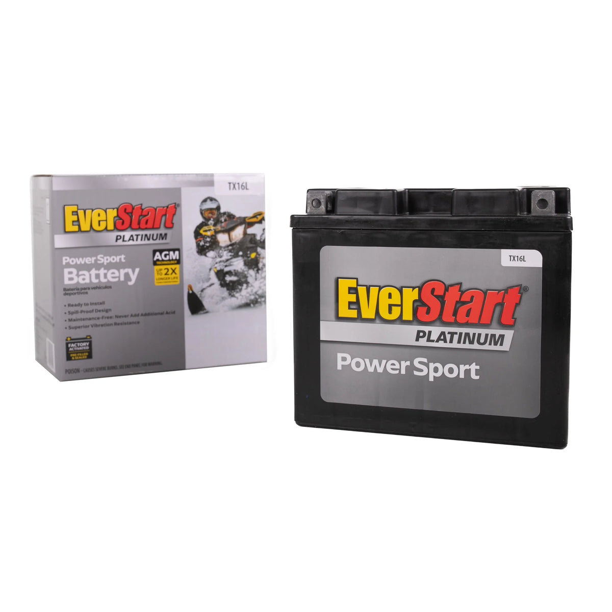 12 Volt AGM Battery 230 CCA B25190
