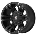 Matte Black 17x9 6x4.5 30mm Wheel U6346