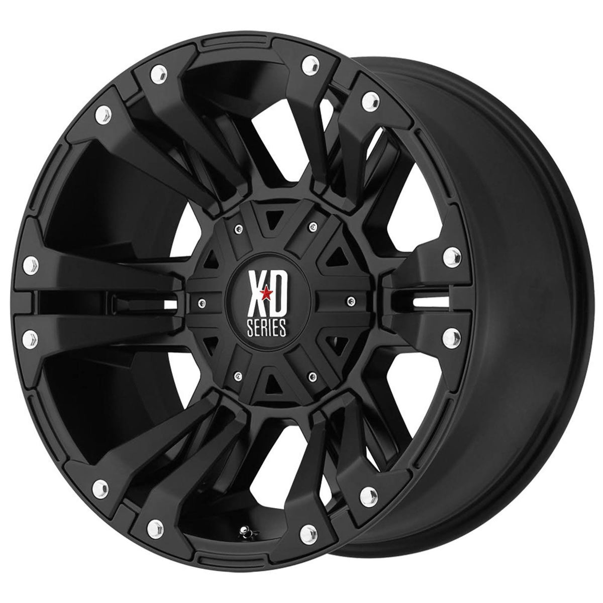 Matte Black 17x9 6x4.5 30mm Wheel U6346