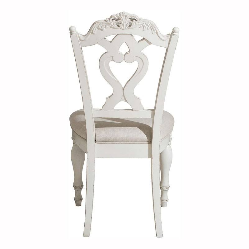 Antique White Desk Chair Y9410