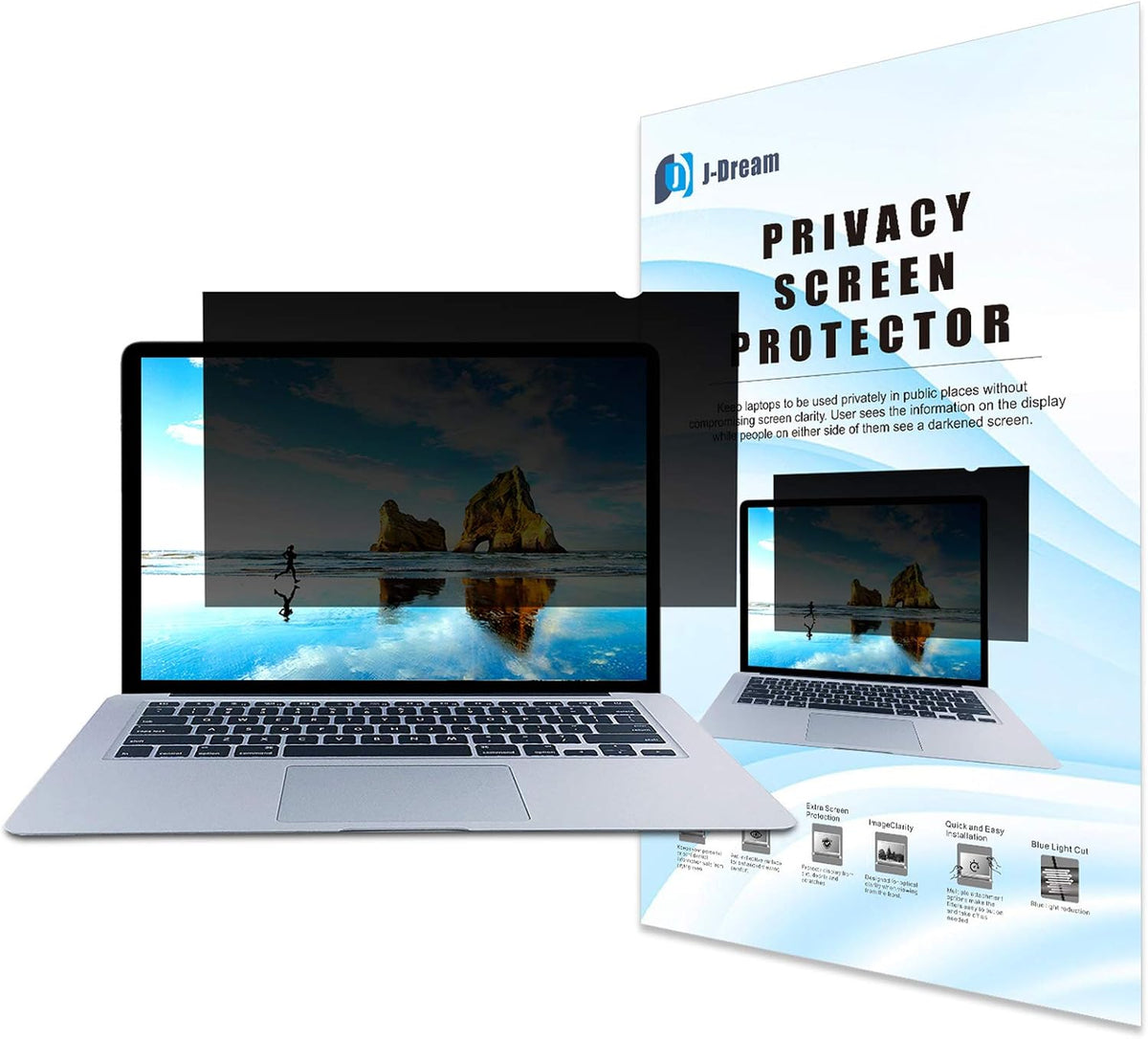 Hanging Privacy Screen Filter for Widescreen Monitors 25 Inch to 28 Inch Q489143