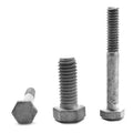 7/8 inch-9 x 5 1/2 inch Coarse Thread Grade 5 Hex Cap Screw Medium Carbon Steel Hot Dip Galvanized Pk 40 O130