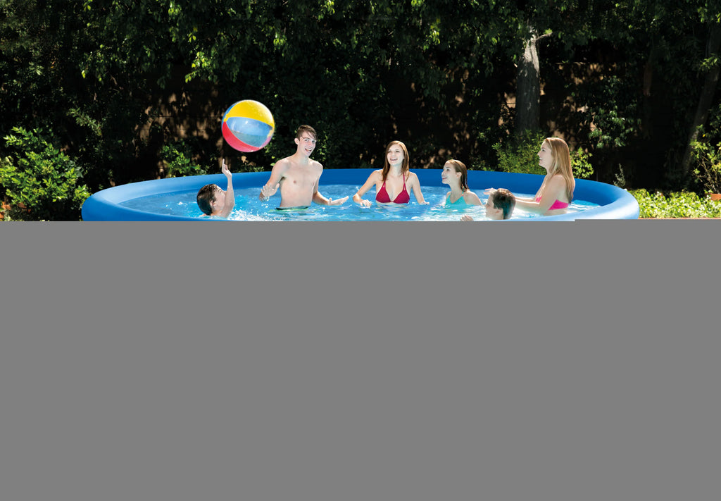15' x 4' Inflatable Pool with Ladder and Pump T965