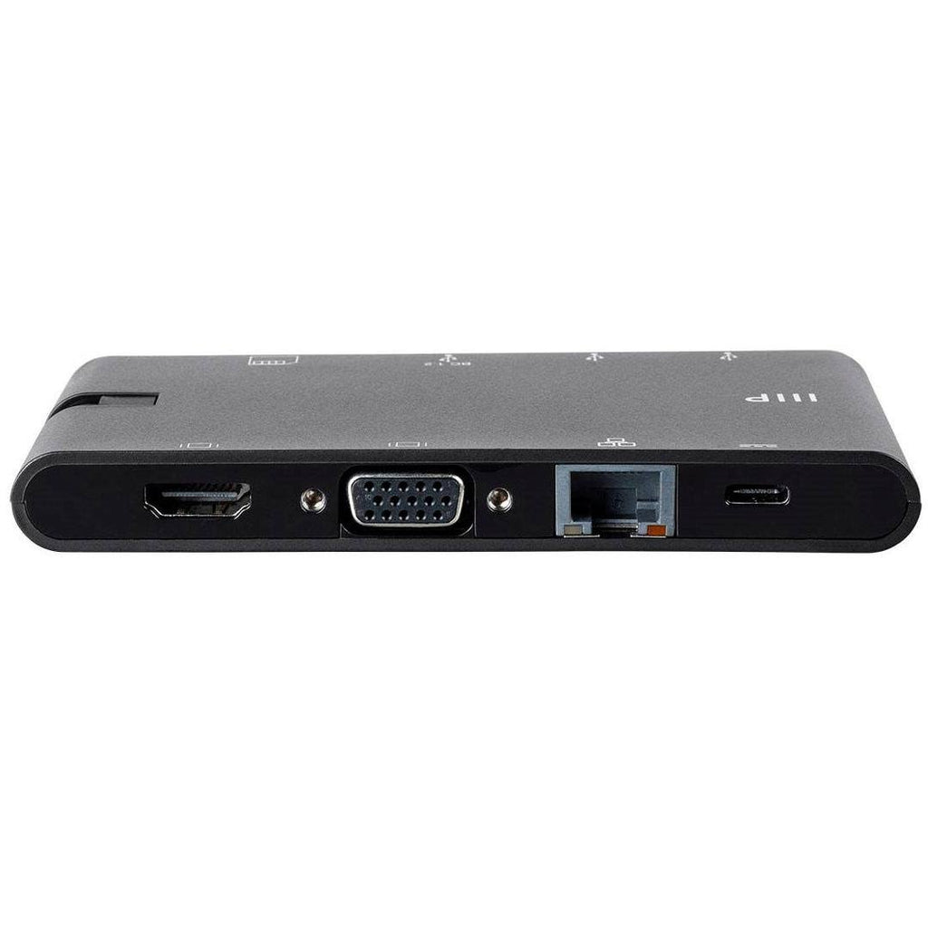 USB-C to HDMI VGA USB 3.0 Gigabit RJ45 SD Card Adapter X9992