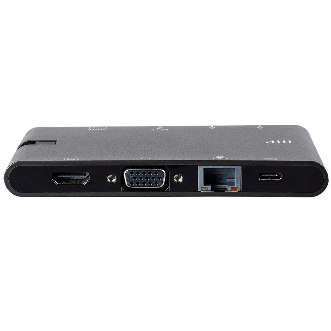 USB-C to HDMI VGA USB 3.0 Gigabit RJ45 SD Card Adapter X9992