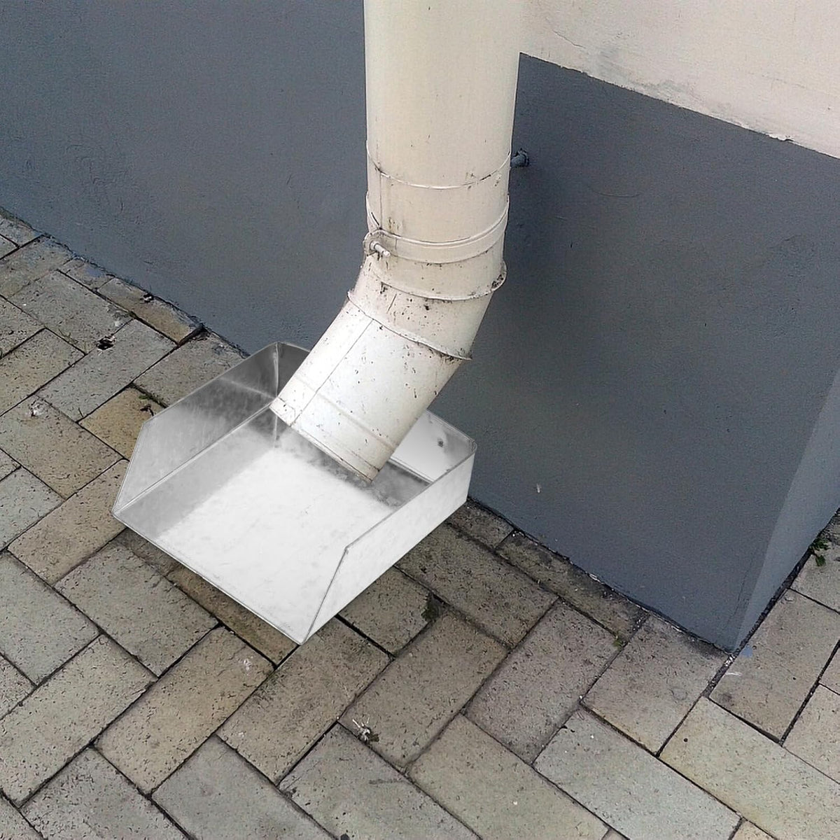 Metal Rain Gutter Downspout Splash Block A483