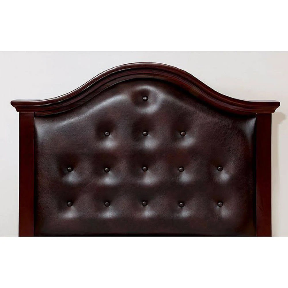 Dark Walnut Twin Bed E246