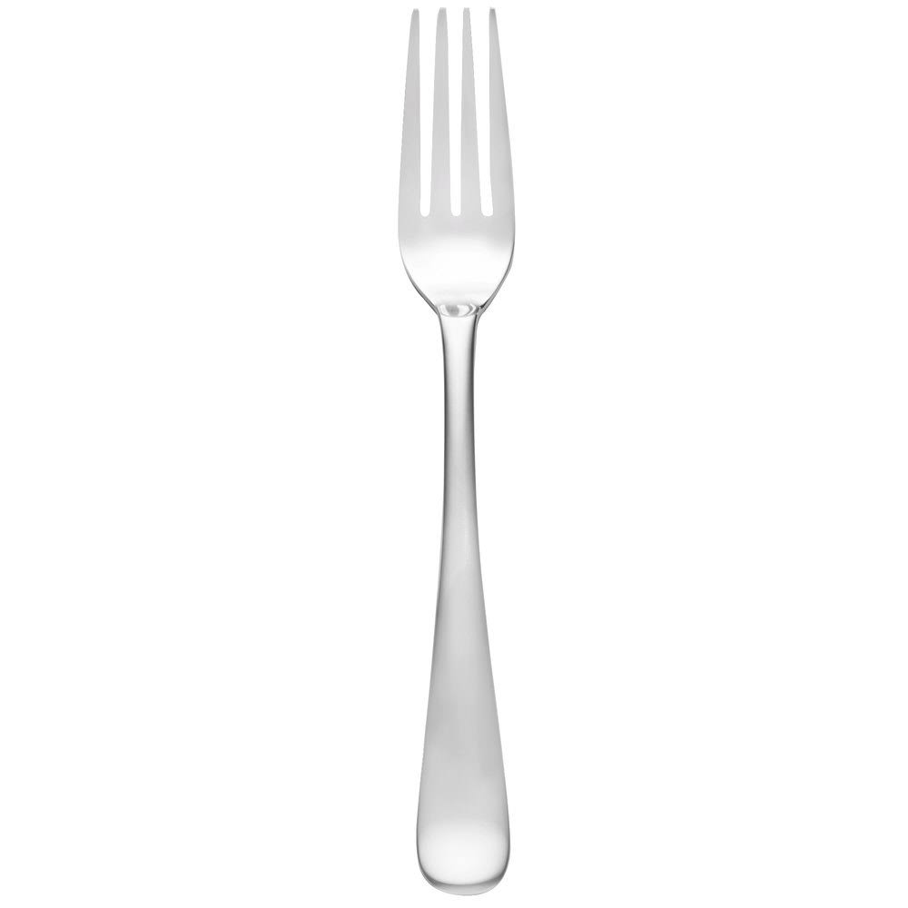 18/0 Stainless Steel Heavy Weight Dessert Fork - 36/Case E310394