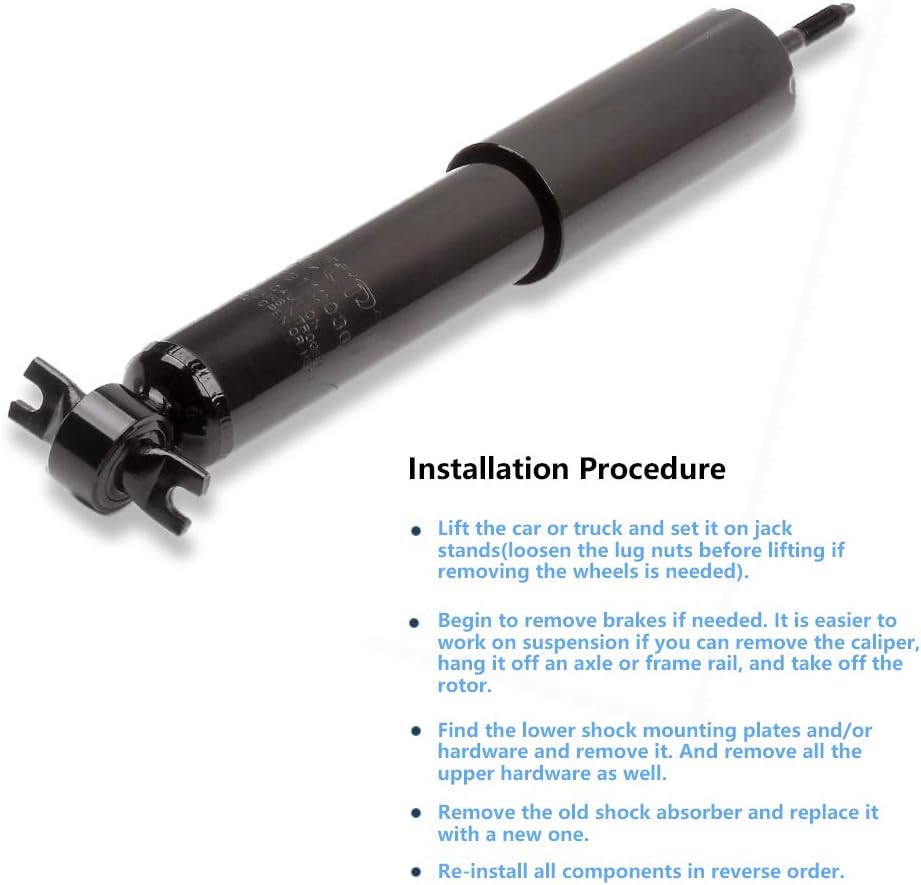 Shocks Set 2 Front Shocks Struts Q7403