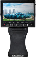 Handheld 4.3 TFT LCD CCTV Analog Camera Tester 12V Output RJ45 Cable Test Monitor Pack of 2 G87174