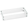 Tempered Glass Flame Guard for Drop-in Fire Pit Pan N6671