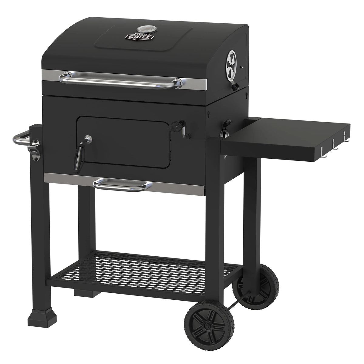 Heavy Duty 24-inch Charcoal Grill, Black X24111