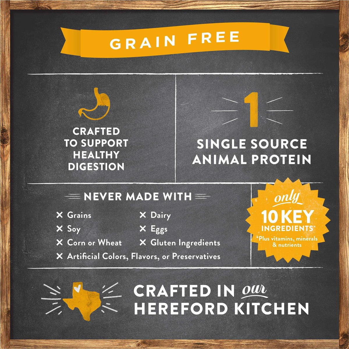 Grain Free Lamb Sweet Potato Recipe Dry Dog Food H51141