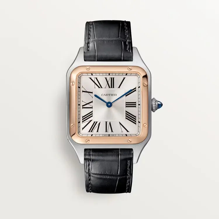 Black Cat Leather Watch D6977