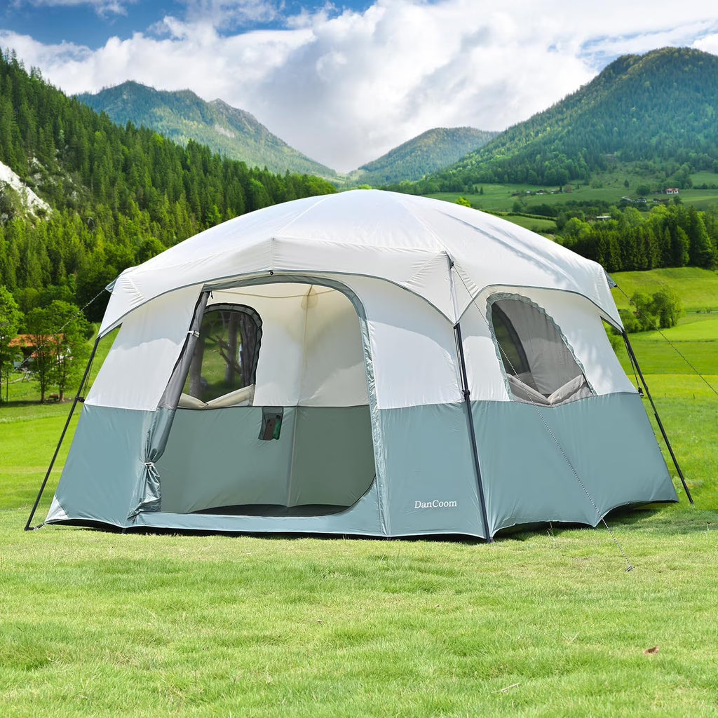 Camping Tent 4/6/8 Person Dome Tent with Rainfly, Waterproof P24729