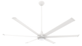 White 84 Ceiling Fan B72976
