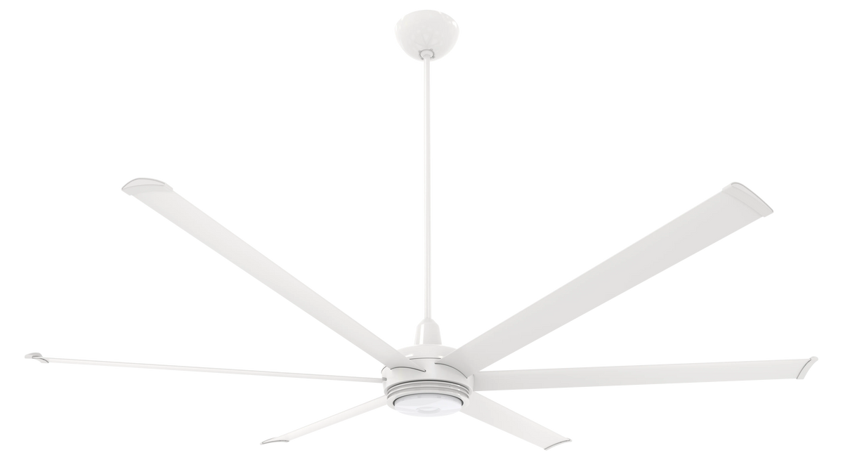 White 84 Ceiling Fan B72976