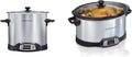 10 Quart Programmable Slow Cooker with Stovetop Safe Crock & 8 Quart Programmable Slow Cooker X791