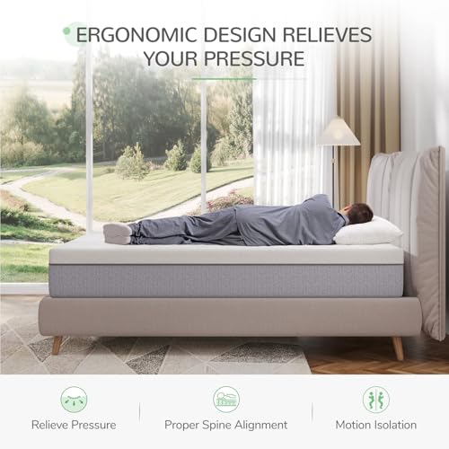 10 Inch Gel Memory Foam Queen Size Mattress J3328