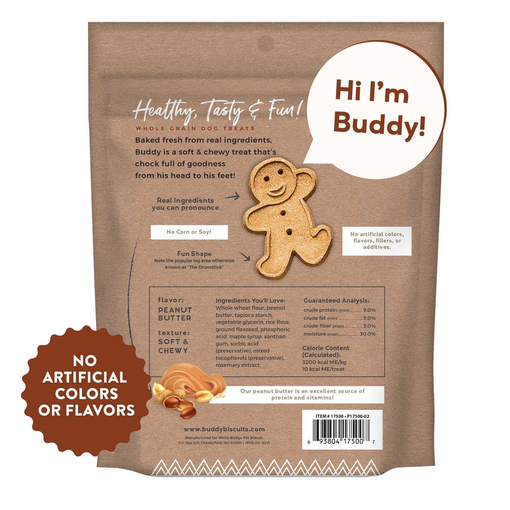Peanut Butter Soft and Chewy Dog Treats B61487