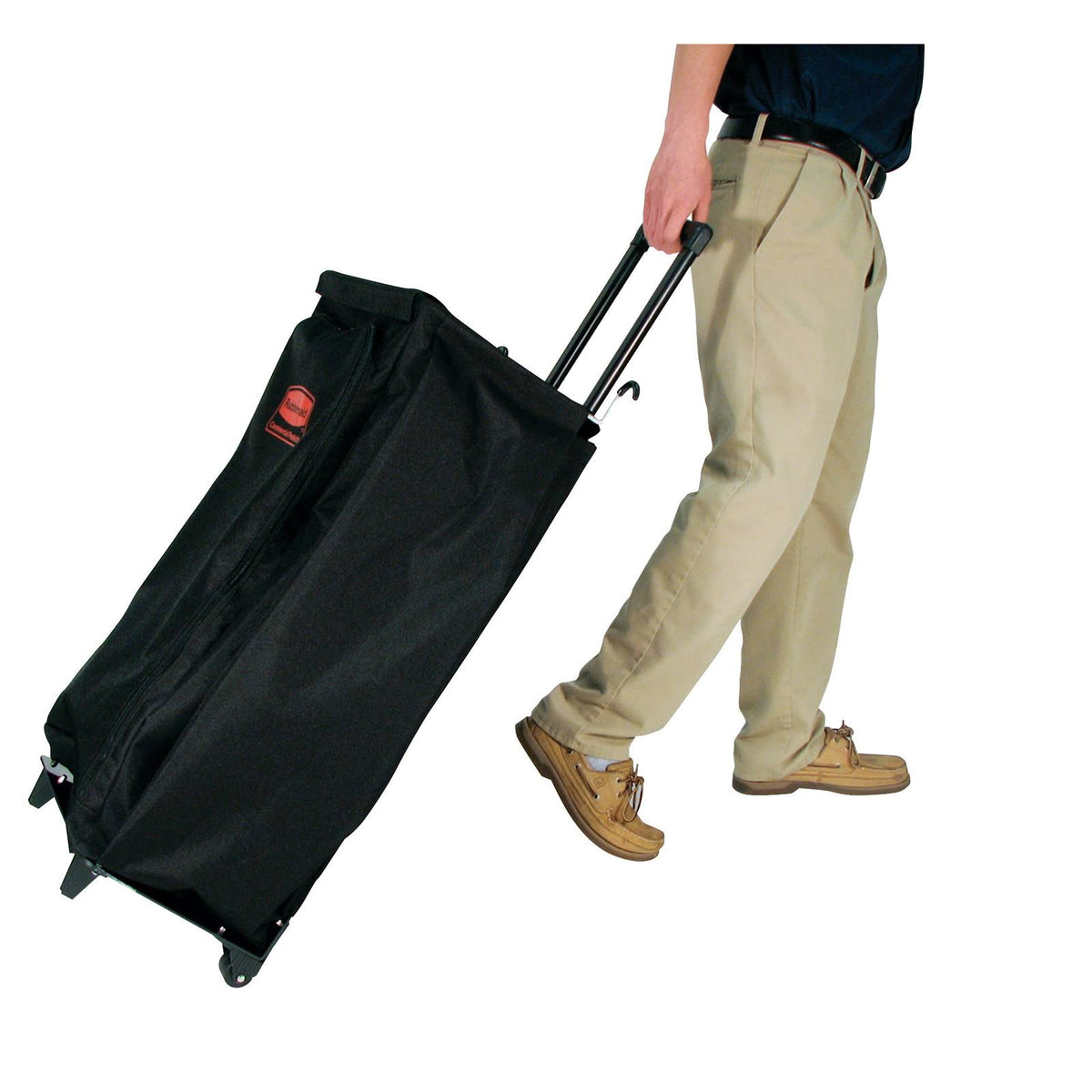 Black 30 Gal Mobile Cleaning Cart Bag B4272