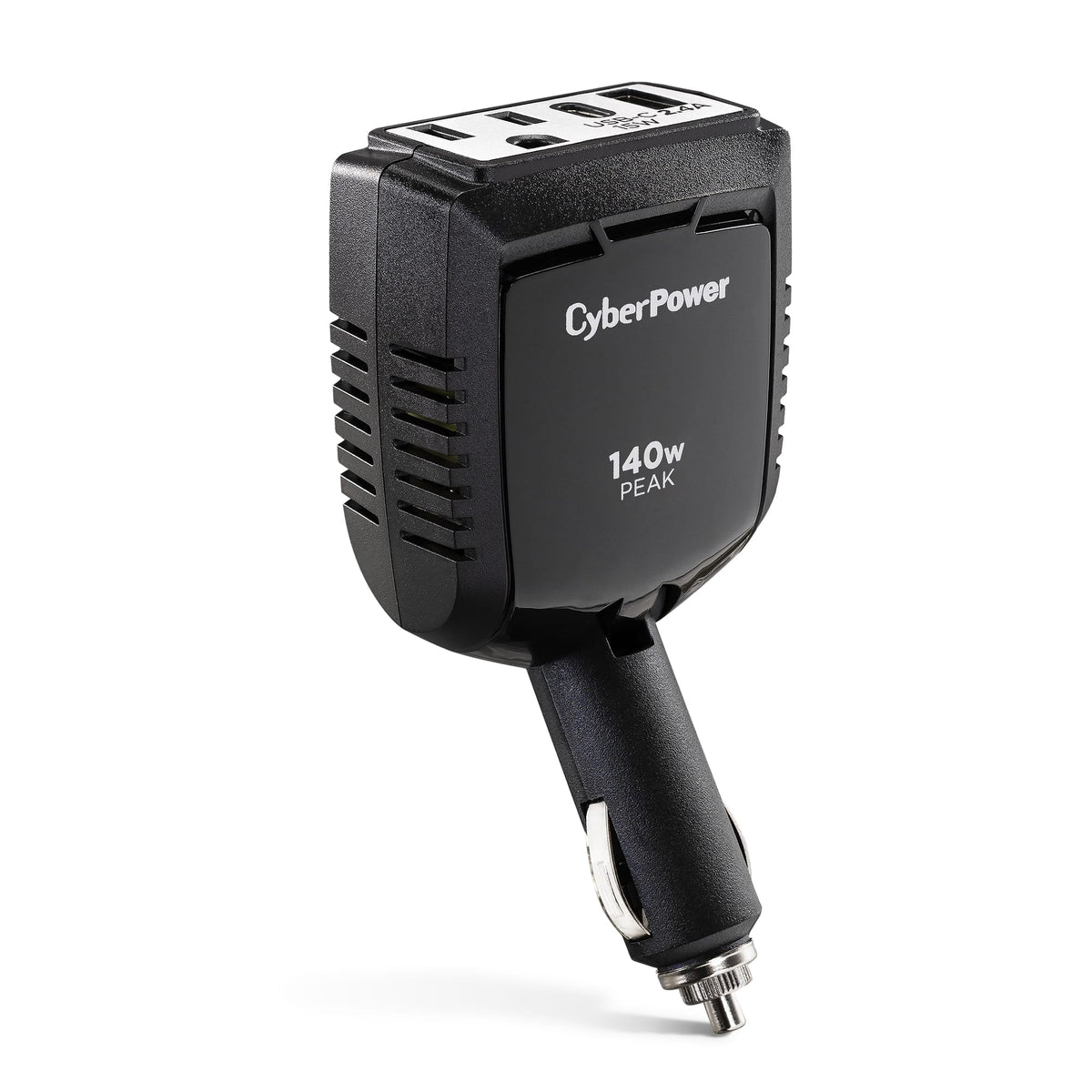 1 Outlet 140 Watt Power Inverter with USB-C & USB-A Port A33097