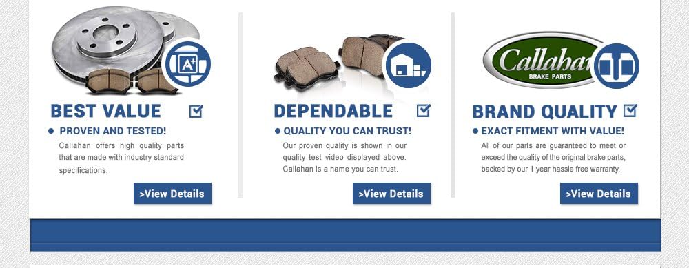 Rear Caliper Assembly Pair Set R417