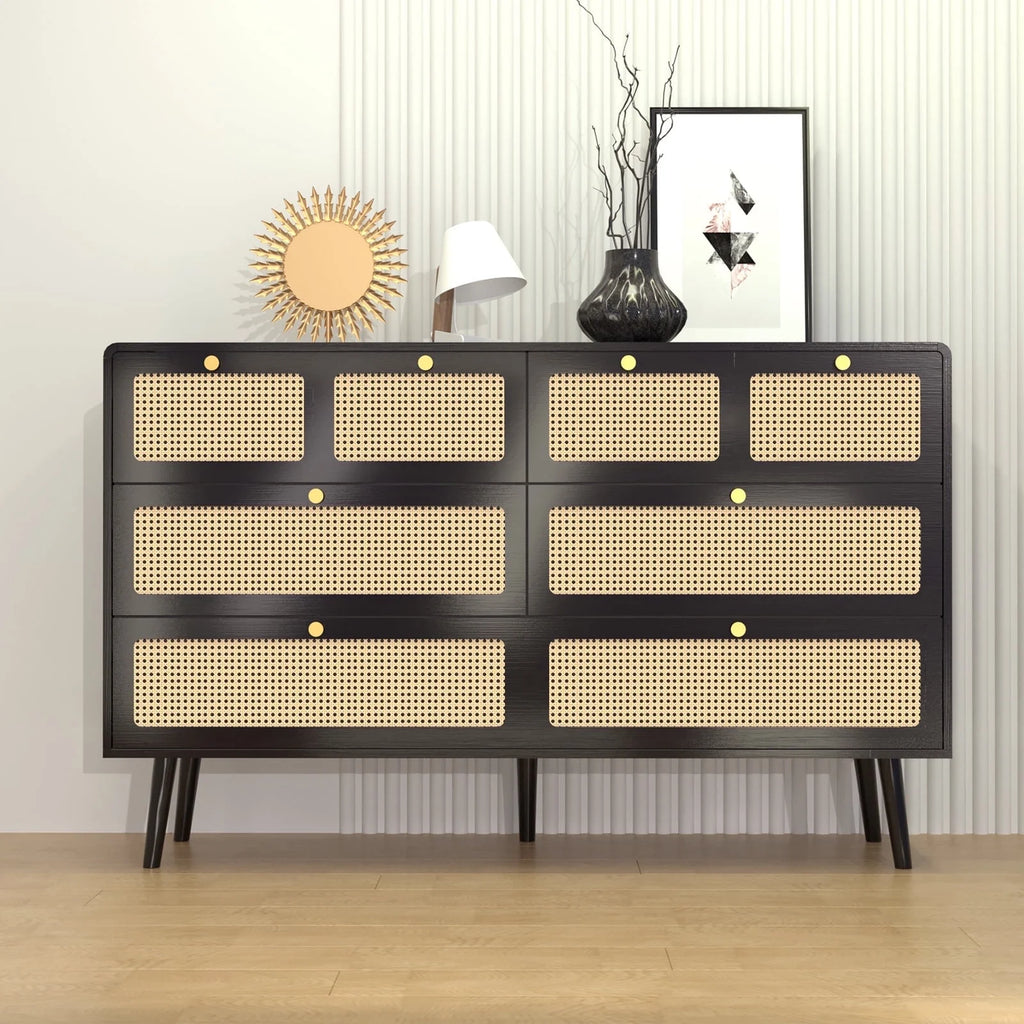 White 6 Drawer Dresser J785930