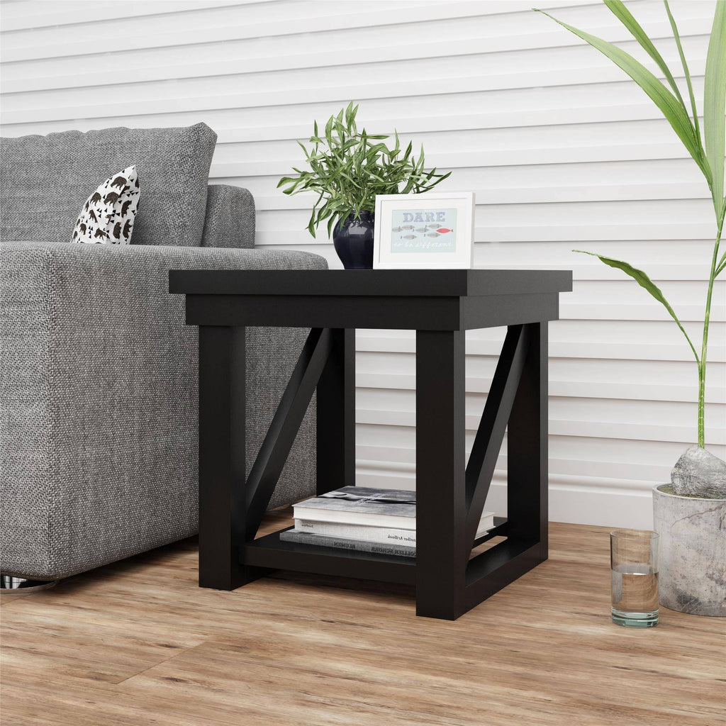 Black End Table W220505