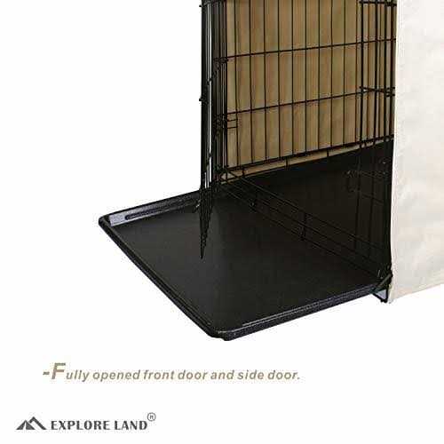 Dog Crate Cover Polyester Pet Kennel Cover T3467