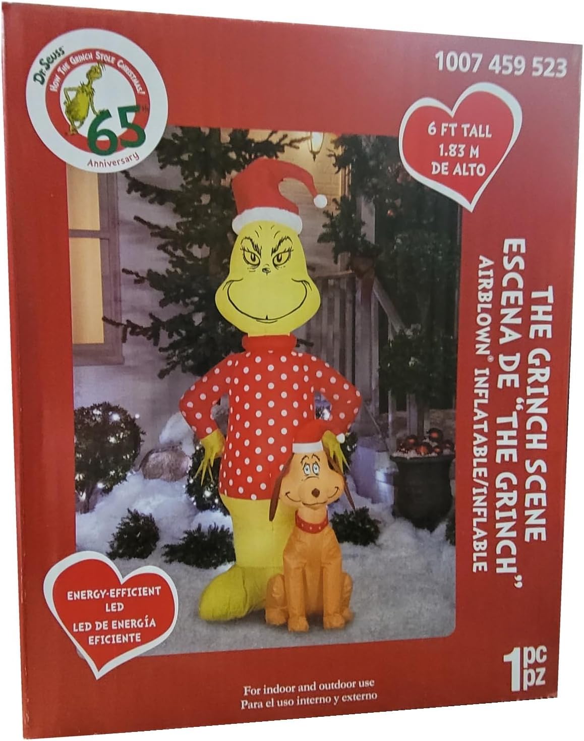 6FT Tall Airblown Inflatables Yard Decoration I378