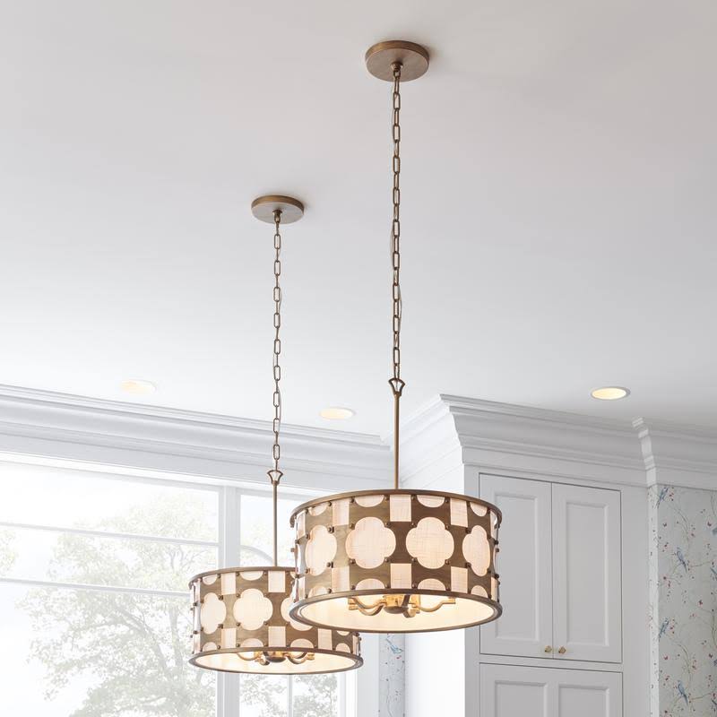 Burnished Gold Chandelier L95367