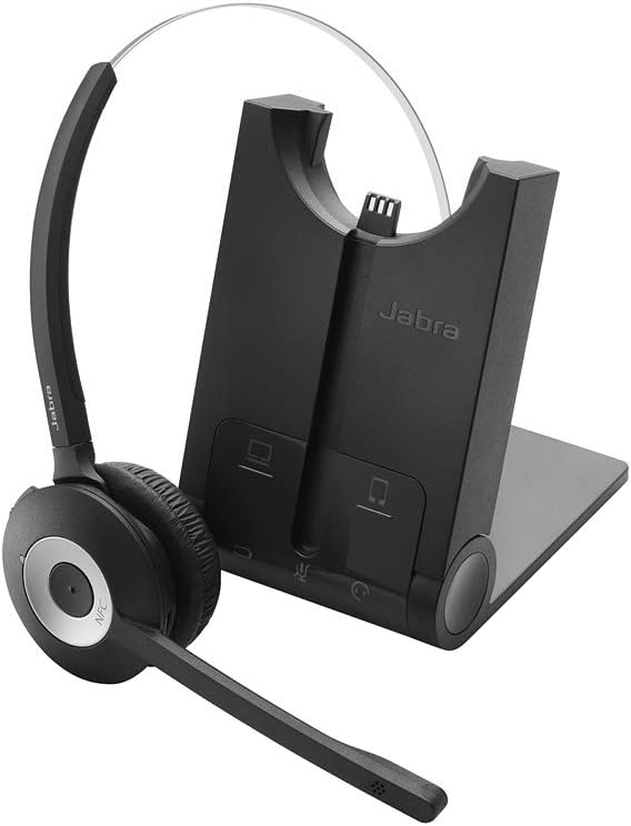 Black Mono Wireless Headset L74688
