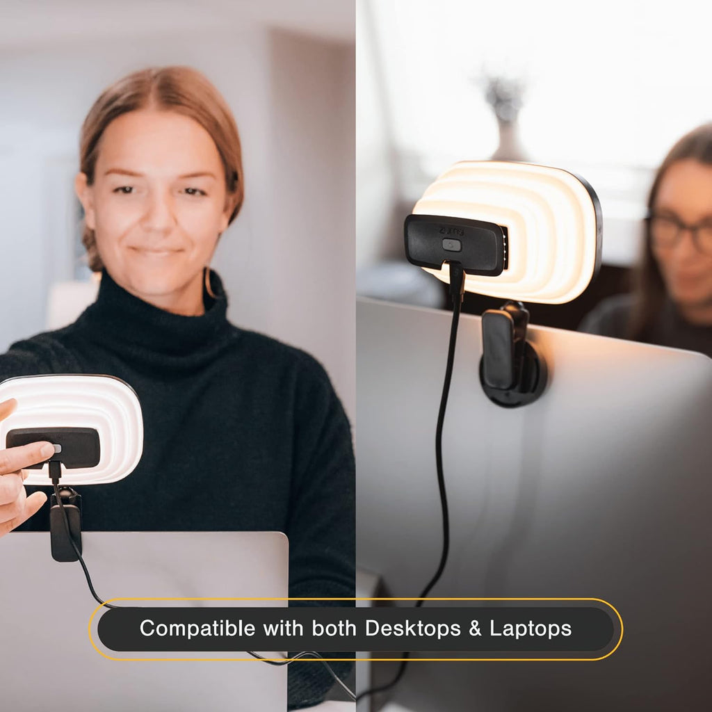 Portable USB Video Conference Light with 4 Soft Light Levels W221962