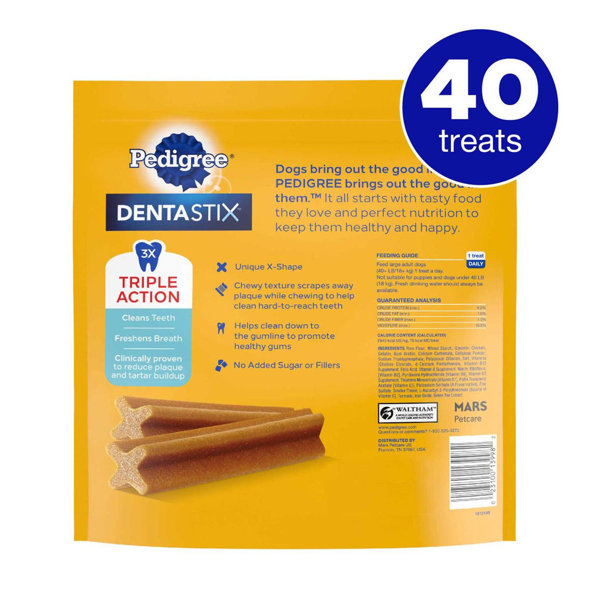 Large Original Dental Dog Treats E9112