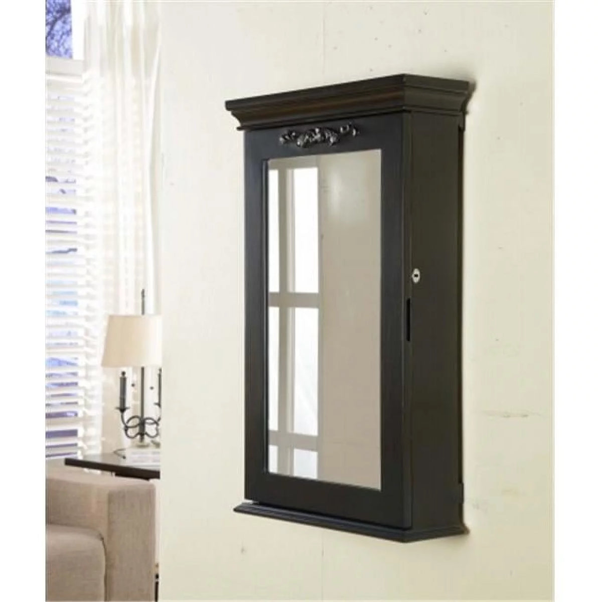 Wall Mounted Jewelry Armoire P6752