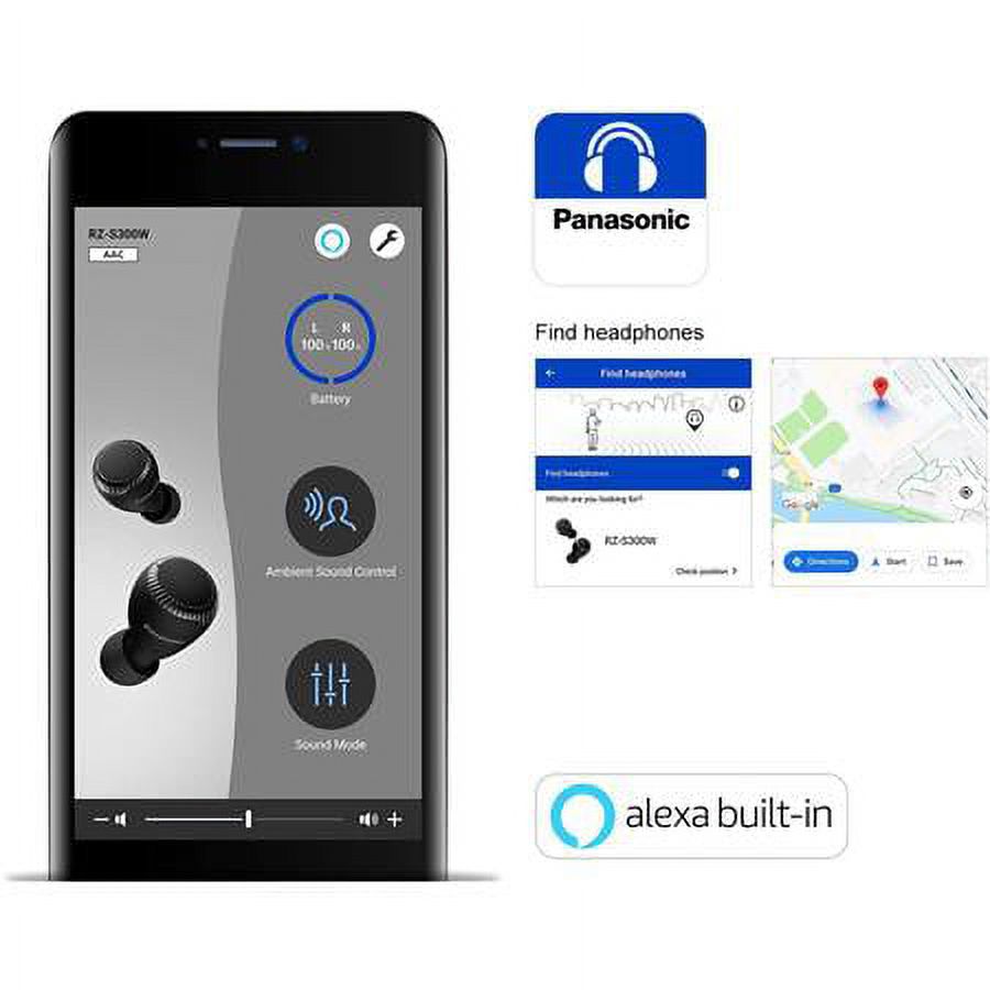 Black True Wireless Bluetooth Earphones Q967704