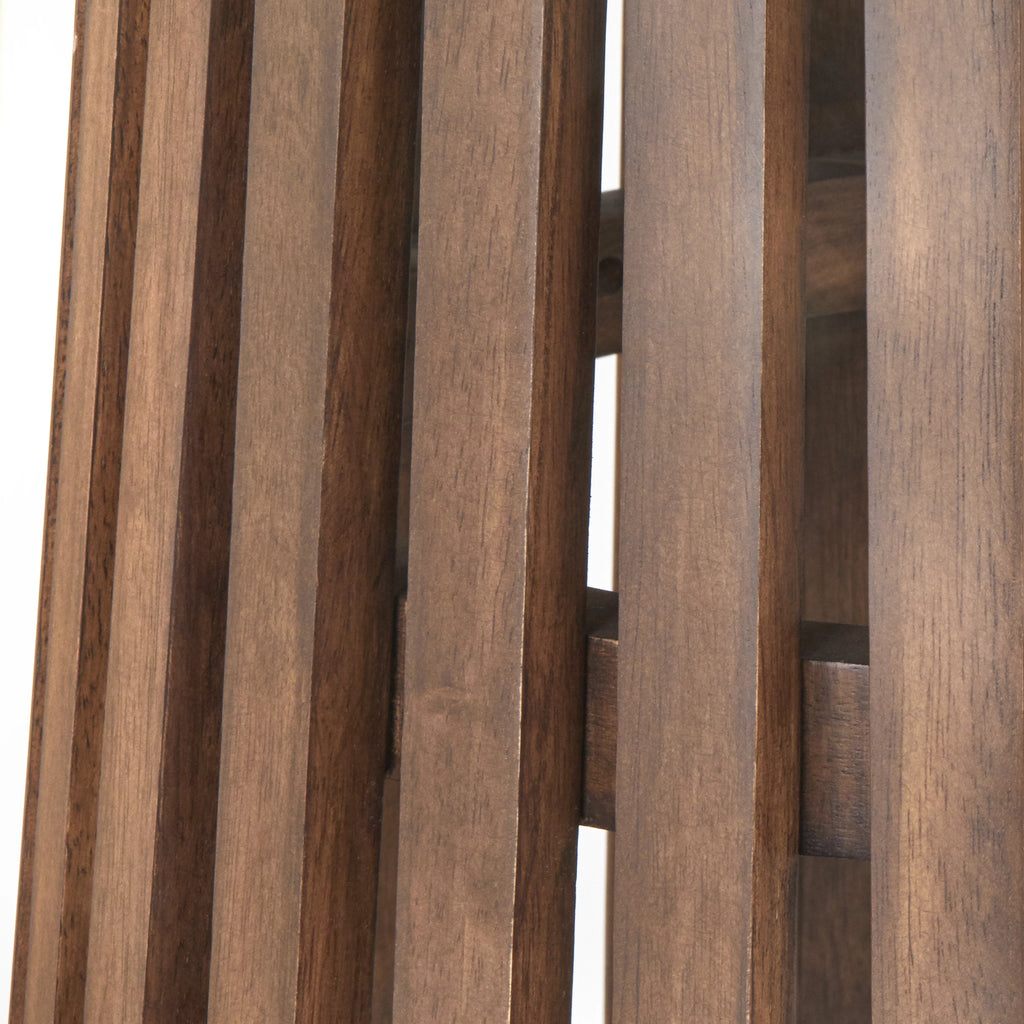 Walnut Round Wood Dining Table E540