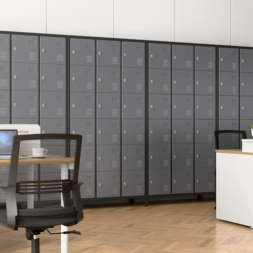 9 Doors Steel Storage Locker Cabinet, Black U798