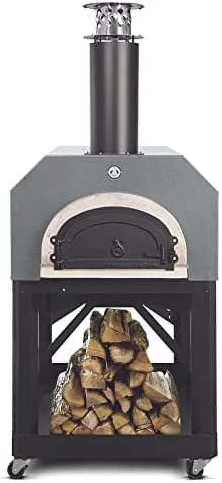 Wood-Burning Mobile Outdoor Pizza Oven C317850