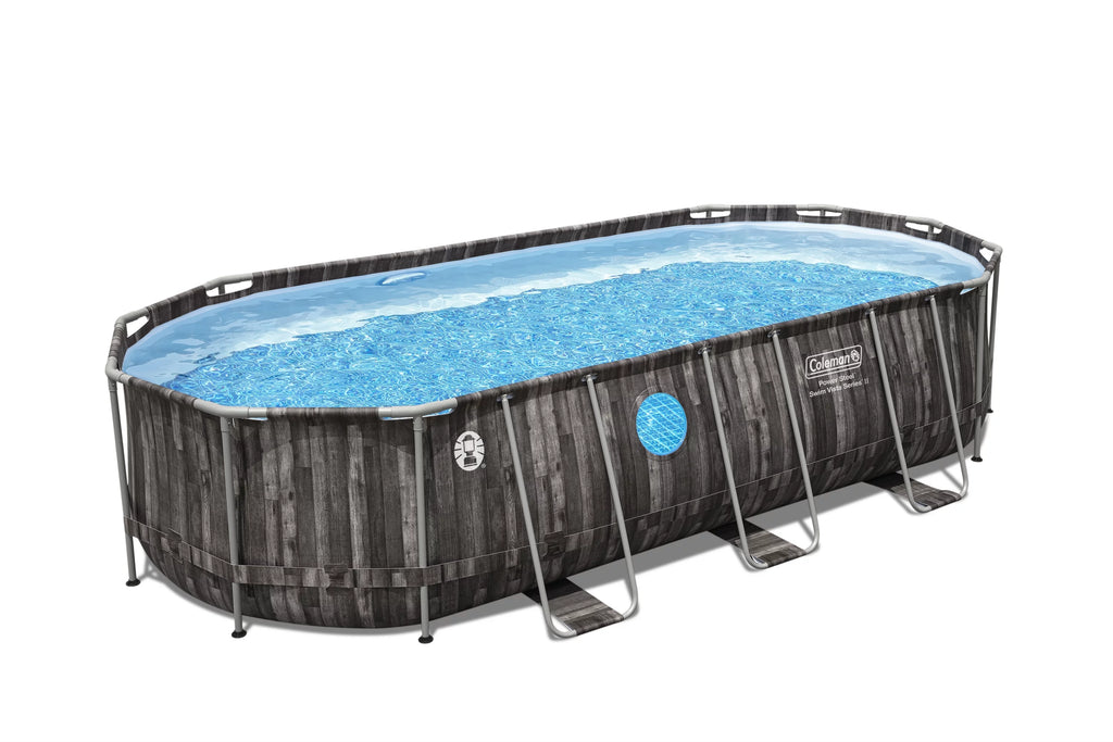 20' x 10' x 48 Oval Metal Frame Above Ground Pool Set S20931