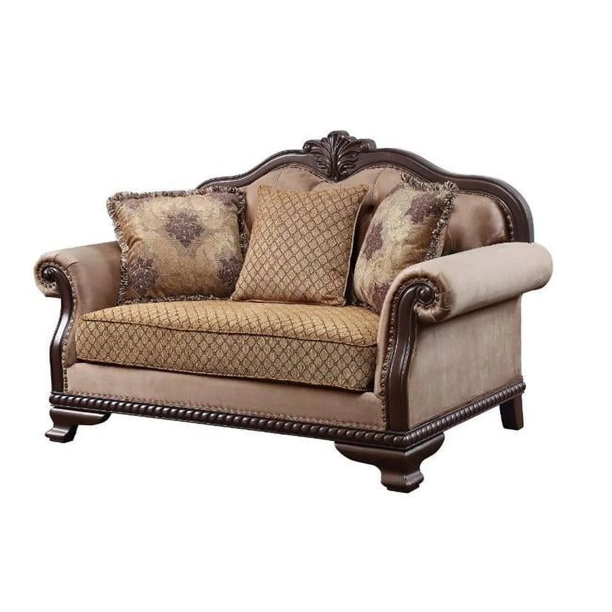 69 x 36 x 44 in. Loveseat Sofa with 3 Pillows U771