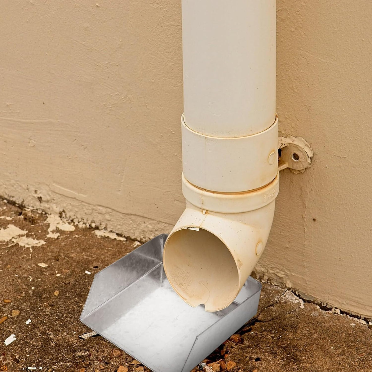 Metal Rain Gutter Downspout Splash Block A483