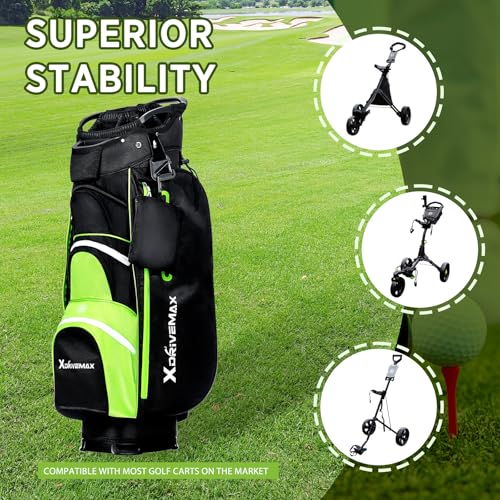 15 Way Lightweight Golf Stand Bag with Rain Cover A163222